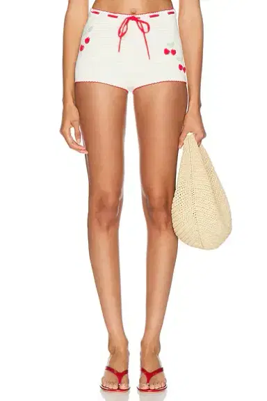 LoveShackFancy Nandie Short | Thumbnail 1 LoveShackFancy Nandie Short | Thumbnail 1