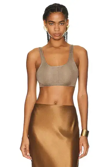Saint Laurent Knit Bralette | Thumbnail 1 Saint Laurent Knit Bralette | Thumbnail 1