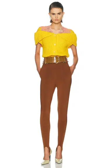 Chloé Skinny Lurex Pant | Thumbnail 11 Chloé Skinny Lurex Pant | Thumbnail 11