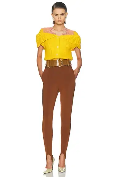 Chloé Skinny Lurex Pant | Thumbnail 5 Chloé Skinny Lurex Pant | Thumbnail 5