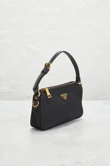 FWRD Renew Prada Tessuto Pouch | Thumbnail 4 FWRD Renew Prada Tessuto Pouch | Thumbnail 4