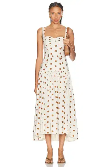 NICHOLAS Drenica Bustier Drop Waist Dress | Thumbnail 1 NICHOLAS Drenica Bustier Drop Waist Dress | Thumbnail 1
