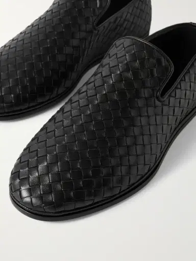 Bottega Veneta Intrecciato Full-Grain Leather Slippers | Thumbnail 5 Bottega Veneta Intrecciato Full-Grain Leather Slippers | Thumbnail 5