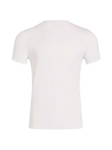Commando Men's Premier Stretch-Cotton Crewneck Undershirt - White | Thumbnail 1 Commando Men's Premier Stretch-Cotton Crewneck Undershirt - White | Thumbnail 1