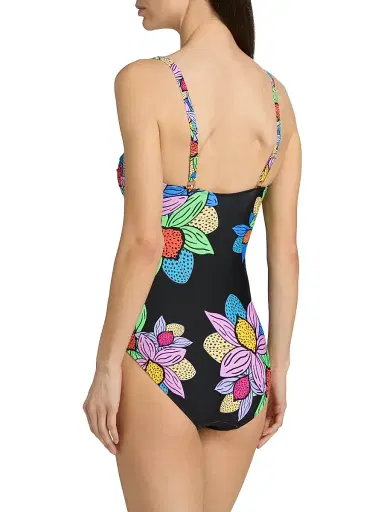 Johnny Was Women's x Ashley Percival Marilyn One-Piece Swimsuit - Aphra | Thumbnail 4 Johnny Was Women's x Ashley Percival Marilyn One-Piece Swimsuit - Aphra | Thumbnail 4