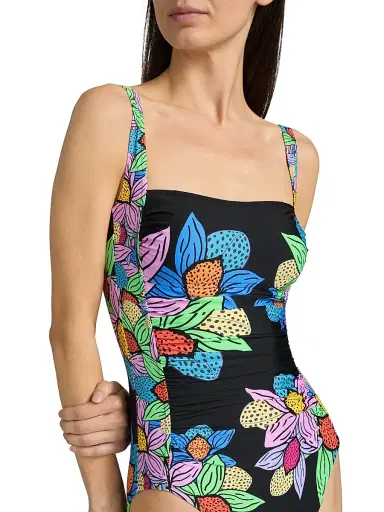 Johnny Was Women's x Ashley Percival Marilyn One-Piece Swimsuit - Aphra | Thumbnail 5 Johnny Was Women's x Ashley Percival Marilyn One-Piece Swimsuit - Aphra | Thumbnail 5