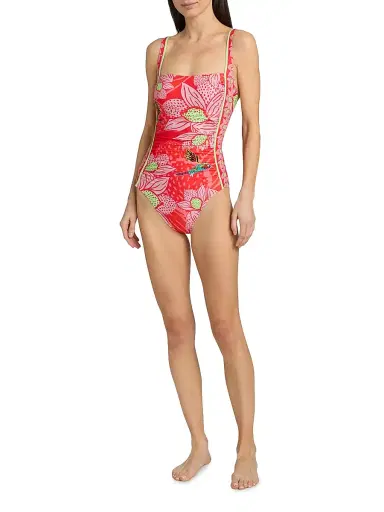 Johnny Was Women's x Ashley Percival Marilyn One-Piece Swimsuit - Zerua | Thumbnail 2 Johnny Was Women's x Ashley Percival Marilyn One-Piece Swimsuit - Zerua | Thumbnail 2
