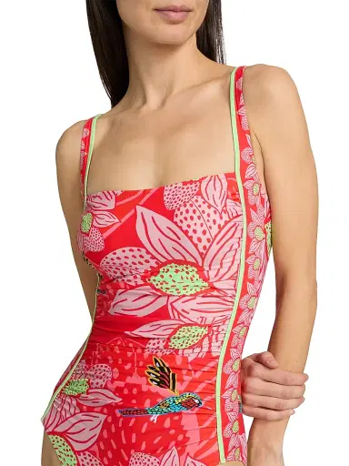 Johnny Was Women's x Ashley Percival Marilyn One-Piece Swimsuit - Zerua | Thumbnail 5 Johnny Was Women's x Ashley Percival Marilyn One-Piece Swimsuit - Zerua | Thumbnail 5