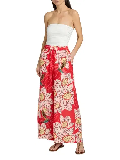 Johnny Was Women's x Ashley Percival Zerua Wide-Leg Pants - Zerua | Thumbnail 2 Johnny Was Women's x Ashley Percival Zerua Wide-Leg Pants - Zerua | Thumbnail 2