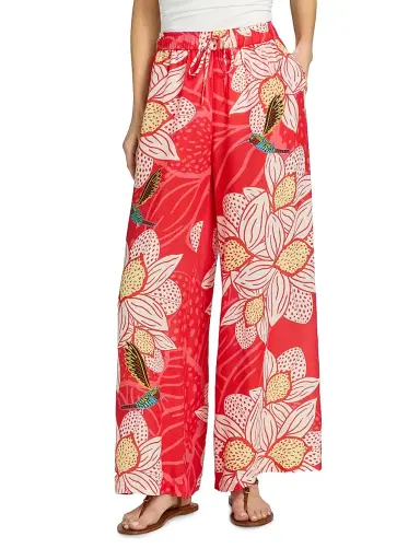 Johnny Was Women's x Ashley Percival Zerua Wide-Leg Pants - Zerua | Thumbnail 3 Johnny Was Women's x Ashley Percival Zerua Wide-Leg Pants - Zerua | Thumbnail 3