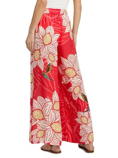 Johnny Was Women's x Ashley Percival Zerua Wide-Leg Pants - Zerua | Thumbnail 4 Johnny Was Women's x Ashley Percival Zerua Wide-Leg Pants - Zerua | Thumbnail 4