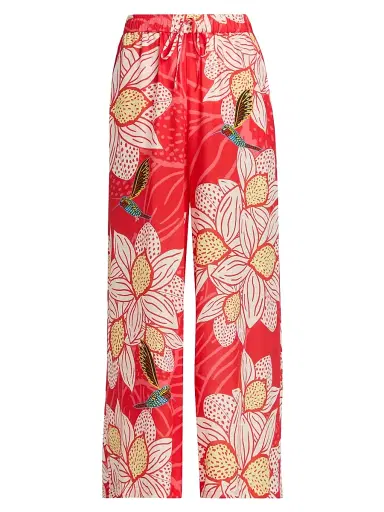 Johnny Was Women's x Ashley Percival Zerua Wide-Leg Pants - Zerua | Thumbnail 1 Johnny Was Women's x Ashley Percival Zerua Wide-Leg Pants - Zerua | Thumbnail 1