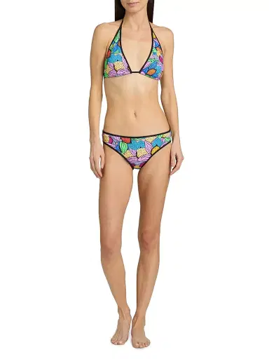 Johnny Was Women's x Ashley Percival Zephra Halter Bikini Top - Aphra | Thumbnail 2 Johnny Was Women's x Ashley Percival Zephra Halter Bikini Top - Aphra | Thumbnail 2