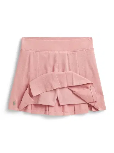 Polo Ralph Lauren Little Girl's & Girl's Stretch-Cotton Polo & Skort Set - Adirondack Rose | Thumbnail 3 Polo Ralph Lauren Little Girl's & Girl's Stretch-Cotton Polo & Skort Set - Adirondack Rose | Thumbnail 3