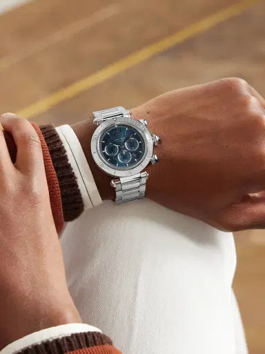 Cartier Pasha de Automatic Chronograph 41mm Stainless Steel Watch, Ref. No. WSPA0039 - Men | Thumbnail 2 Cartier Pasha de Automatic Chronograph 41mm Stainless Steel Watch, Ref. No. WSPA0039 - Men | Thumbnail 2