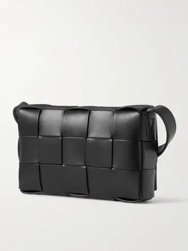 Bottega Veneta Cassette Intrecciato Leather Messenger Bag - Men | Thumbnail 3 Bottega Veneta Cassette Intrecciato Leather Messenger Bag - Men | Thumbnail 3