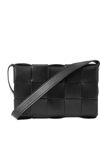 Bottega Veneta Cassette Intrecciato Leather Messenger Bag - Men | Thumbnail 1 Bottega Veneta Cassette Intrecciato Leather Messenger Bag - Men | Thumbnail 1