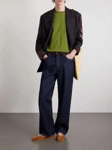 Dries Van Noten Cotton-Jersey T-Shirt | Thumbnail 2 Dries Van Noten Cotton-Jersey T-Shirt | Thumbnail 2