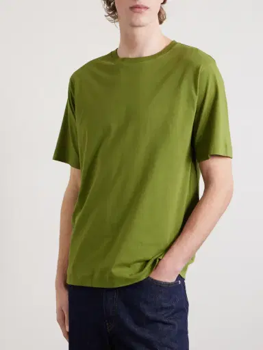 Dries Van Noten Cotton-Jersey T-Shirt | Thumbnail 3 Dries Van Noten Cotton-Jersey T-Shirt | Thumbnail 3