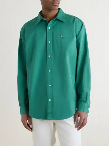 Aimé Leon Dore Logo-Embroidered Cotton Shirt | Thumbnail 3 Aimé Leon Dore Logo-Embroidered Cotton Shirt | Thumbnail 3