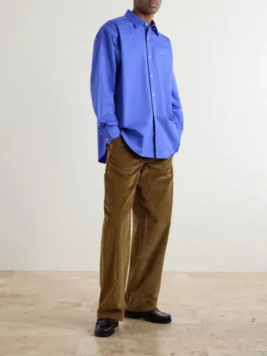 Aimé Leon Dore Logo-Embroidered Cotton Shirt | Thumbnail 2 Aimé Leon Dore Logo-Embroidered Cotton Shirt | Thumbnail 2