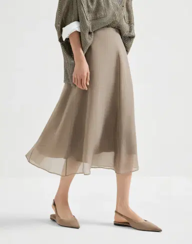 Brunello Cucinelli Circle skirt | Thumbnail 4 Brunello Cucinelli Circle skirt | Thumbnail 4