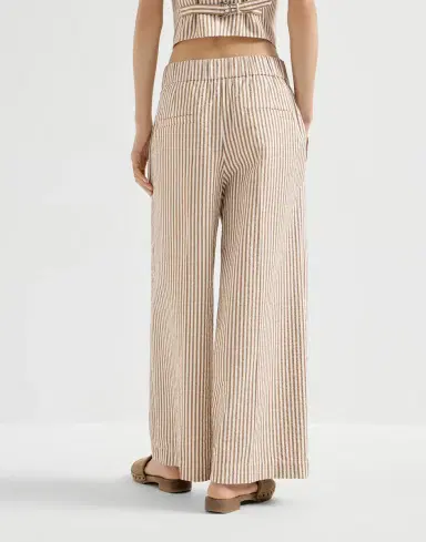 Brunello Cucinelli Baggy track trousers | Thumbnail 2 Brunello Cucinelli Baggy track trousers | Thumbnail 2