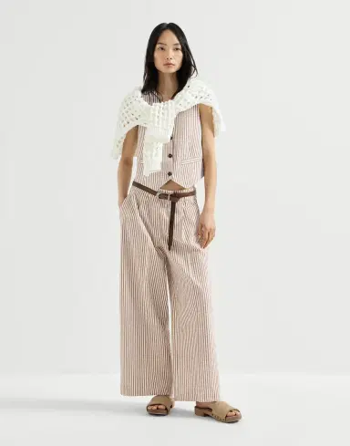 Brunello Cucinelli Baggy track trousers | Thumbnail 5 Brunello Cucinelli Baggy track trousers | Thumbnail 5