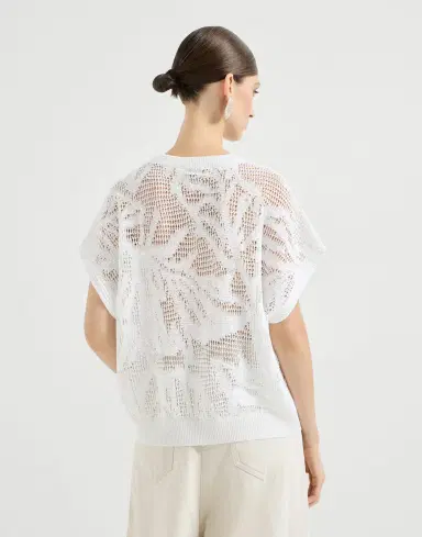 Brunello Cucinelli Dazzling water lilies t-shirt | Thumbnail 2 Brunello Cucinelli Dazzling water lilies t-shirt | Thumbnail 2