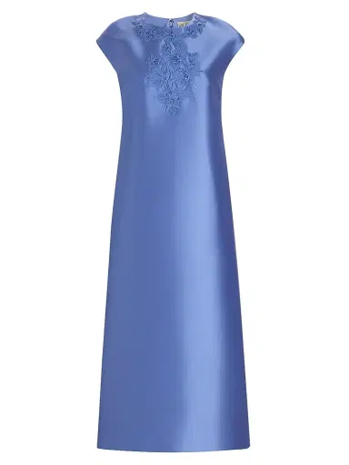 SACHIN BABI Women's Gwendolyn Stretch Mikado Shift Cocktail Dress - Cornflower | Thumbnail 1 SACHIN BABI Women's Gwendolyn Stretch Mikado Shift Cocktail Dress - Cornflower | Thumbnail 1