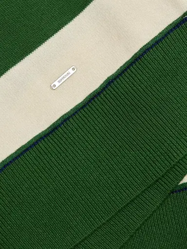 SIMKHAI Men's Louis Cotton-Cashmere Rugby Shirt - Serrano Rugby Stripe | Thumbnail 7 SIMKHAI Men's Louis Cotton-Cashmere Rugby Shirt - Serrano Rugby Stripe | Thumbnail 7