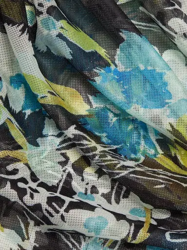 Cinq à Sept Women's Tossed Floral Harper Dress - Obsidian Multi | Thumbnail 7 Cinq à Sept Women's Tossed Floral Harper Dress - Obsidian Multi | Thumbnail 7