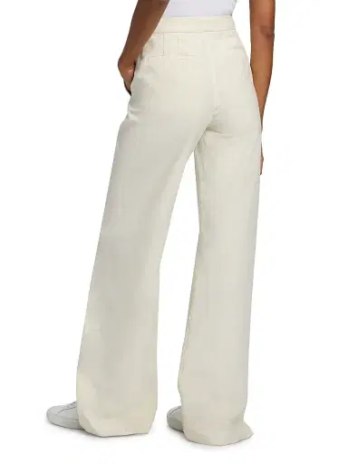 Nili Lotan Women's Reed Cotton Sailor Pants - Stone - Size 12 | Thumbnail 5 Nili Lotan Women's Reed Cotton Sailor Pants - Stone - Size 12 | Thumbnail 5