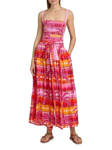 Johnny Was Women's Zahara Palazzo Cropped Pants - Zahara | Thumbnail 2 Johnny Was Women's Zahara Palazzo Cropped Pants - Zahara | Thumbnail 2