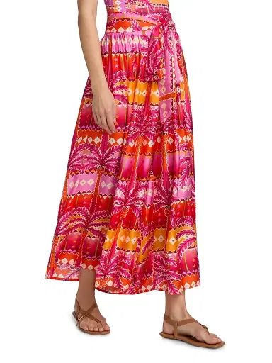 Johnny Was Women's Zahara Palazzo Cropped Pants - Zahara | Thumbnail 4 Johnny Was Women's Zahara Palazzo Cropped Pants - Zahara | Thumbnail 4