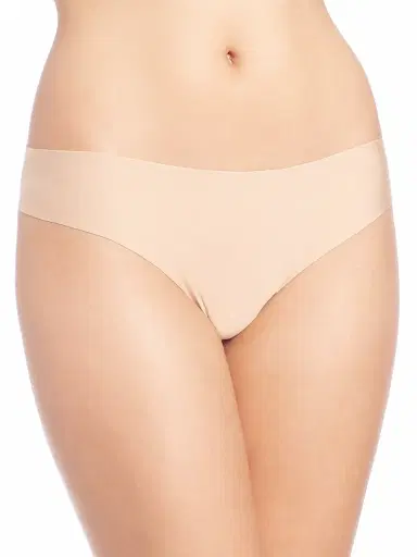 Commando Women's Butter Mid-Rise Thong - True Nude | Thumbnail 1 Commando Women's Butter Mid-Rise Thong - True Nude | Thumbnail 1