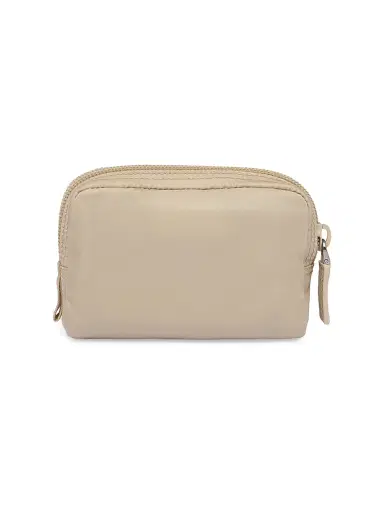 Prada Re-Nylon Necessaire Pouch - Beige Khaki | Thumbnail 3 Prada Re-Nylon Necessaire Pouch - Beige Khaki | Thumbnail 3