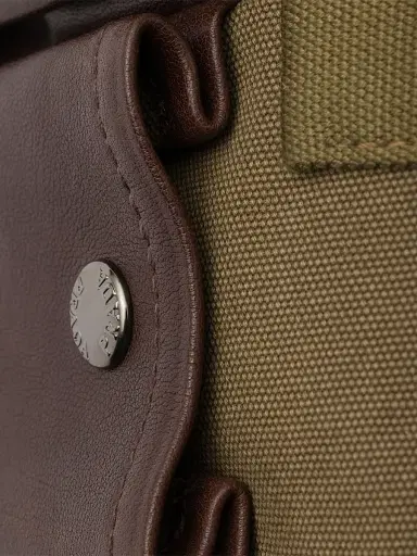 Prada Women's Route Canvas and Leather Tote Bag - Green | Thumbnail 8 Prada Women's Route Canvas and Leather Tote Bag - Green | Thumbnail 8