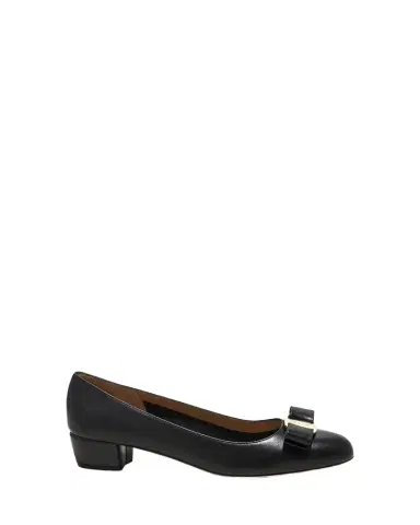 Ferragamo Vara Icon Leather Bow Pumps | Thumbnail 1 Ferragamo Vara Icon Leather Bow Pumps | Thumbnail 1