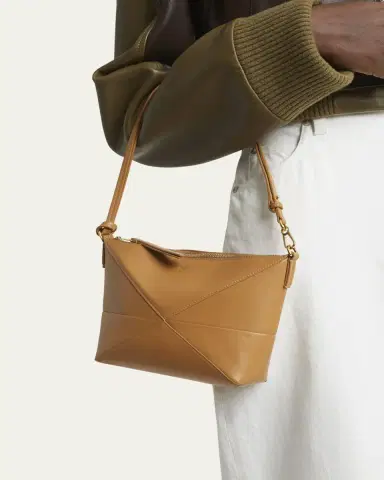 Loewe Puzzle Fold Leather Pouch Shoulder Bag | Thumbnail 2 Loewe Puzzle Fold Leather Pouch Shoulder Bag | Thumbnail 2