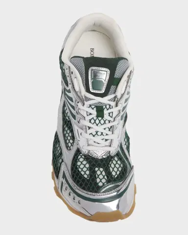 Bottega Veneta Men's Orbit Technical Fishnet Sneakers | Thumbnail 6 Bottega Veneta Men's Orbit Technical Fishnet Sneakers | Thumbnail 6