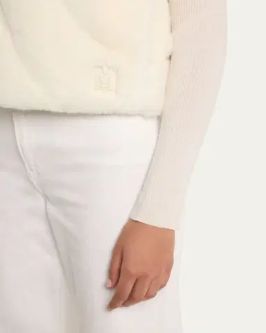 Mackage Ginny Brushed Faux Fur Quilted Vest | Thumbnail 5 Mackage Ginny Brushed Faux Fur Quilted Vest | Thumbnail 5