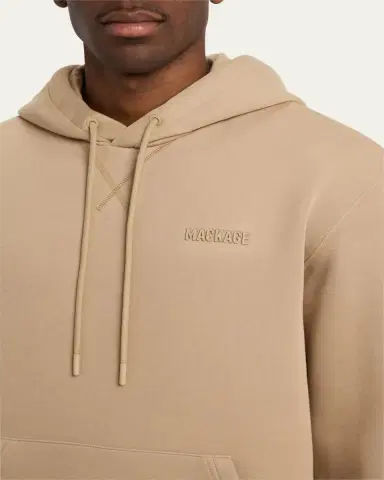Mackage Men's Krystian Double-Face Jersey Hoodie | Thumbnail 9 Mackage Men's Krystian Double-Face Jersey Hoodie | Thumbnail 9
