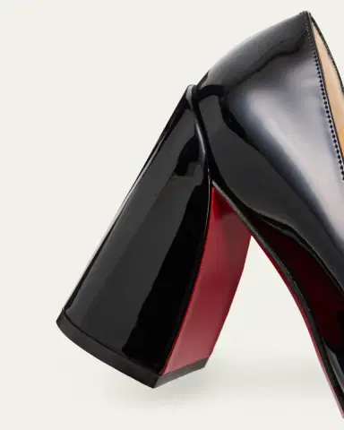 Christian Louboutin 85mm Miss Jane Patent Leather Pumps | Thumbnail 3 Christian Louboutin 85mm Miss Jane Patent Leather Pumps | Thumbnail 3