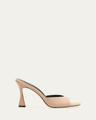 L'Agence 95mm Avery Suede Mules | Thumbnail 7 L'Agence 95mm Avery Suede Mules | Thumbnail 7