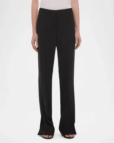 Helmut Lang Vented Wool Bootcut Pants | Thumbnail 3 Helmut Lang Vented Wool Bootcut Pants | Thumbnail 3