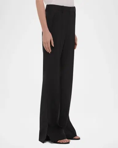 Helmut Lang Vented Wool Bootcut Pants | Thumbnail 4 Helmut Lang Vented Wool Bootcut Pants | Thumbnail 4