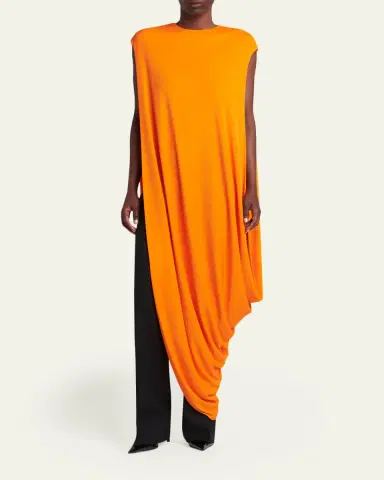 TOM FORD Asymmetric Draped Tunic Top | Thumbnail 2 TOM FORD Asymmetric Draped Tunic Top | Thumbnail 2