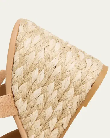 Stuart Weitzman 100mm Alyssa Suede Espadrille Wedge Sandals | Thumbnail 5 Stuart Weitzman 100mm Alyssa Suede Espadrille Wedge Sandals | Thumbnail 5