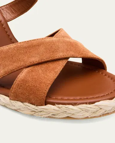 Stuart Weitzman 100mm Alyssa Suede Espadrille Wedge Sandals | Thumbnail 9 Stuart Weitzman 100mm Alyssa Suede Espadrille Wedge Sandals | Thumbnail 9